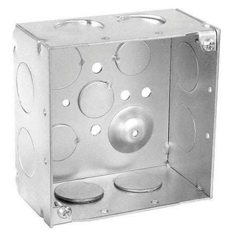 4 inch metal electrical box|4 square deep electrical box.